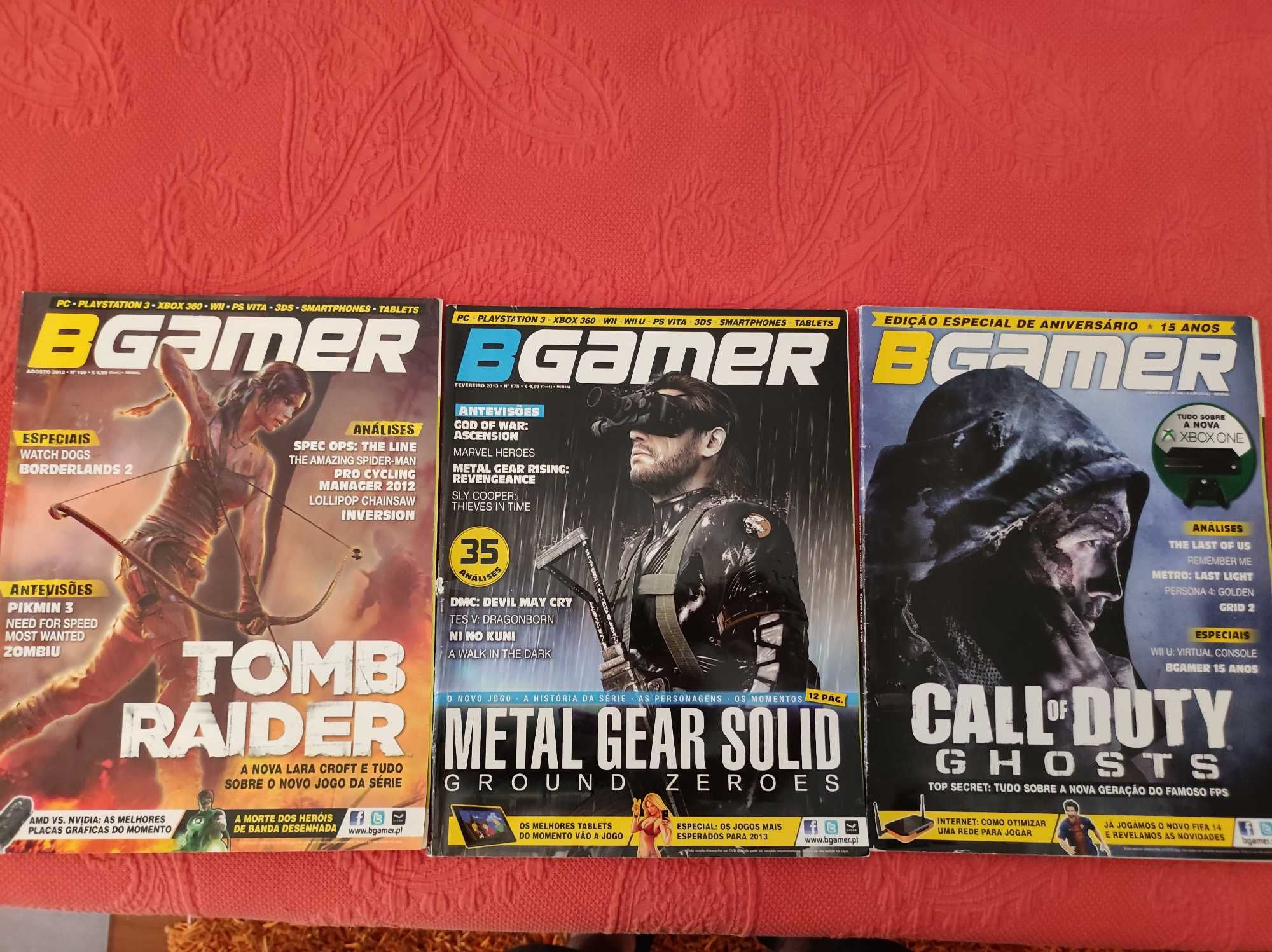 Revistas Gaming da Playstation e outros