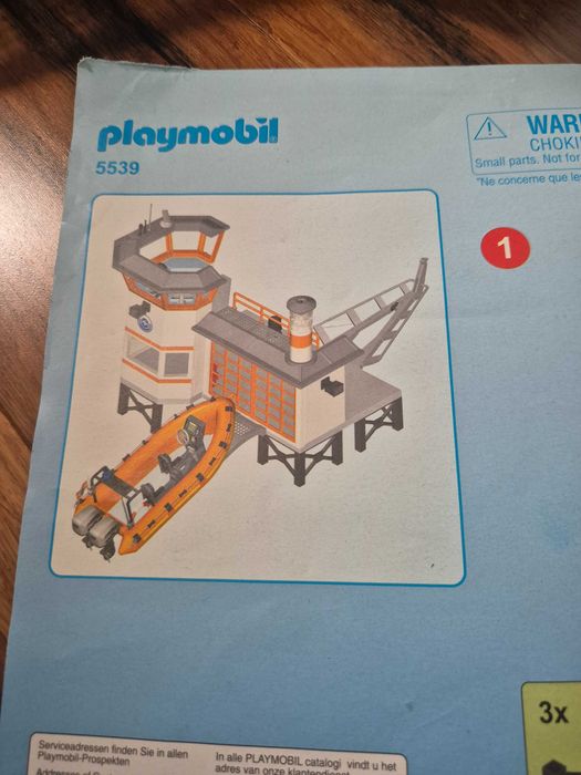 Straz przybrzeżna playmobil