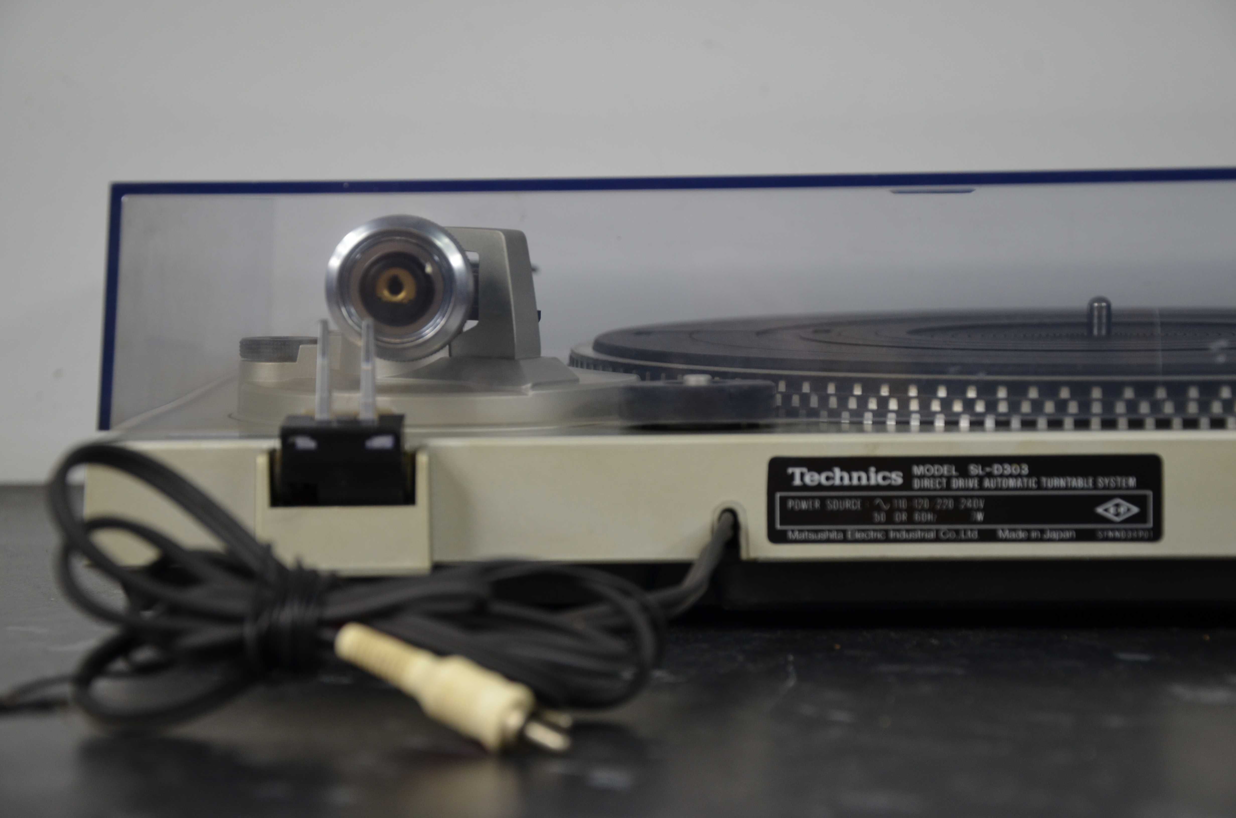 TECHNICS SL-D303 ZNAKOMITY GRAMOFON stereo Automat silver okazja