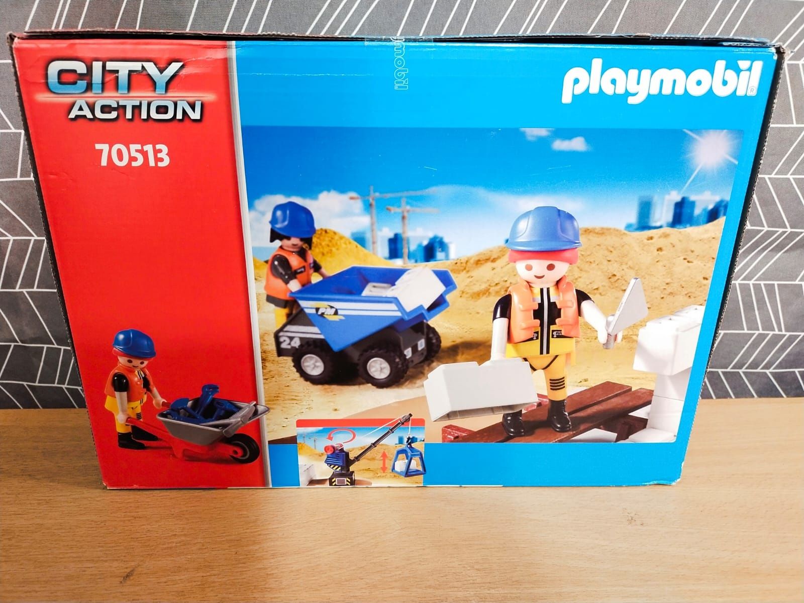 Klocki Playmobil 70513 Plac budowy