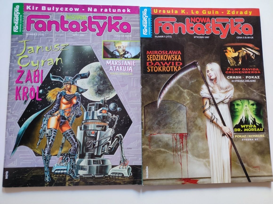 Magazyn Nowa Fantastyka numery od 1 - 11 rok 1997