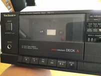 TECHNICS  Duplo Deck Cassete década de 80ª mod. RS-T 11 feito no Japão