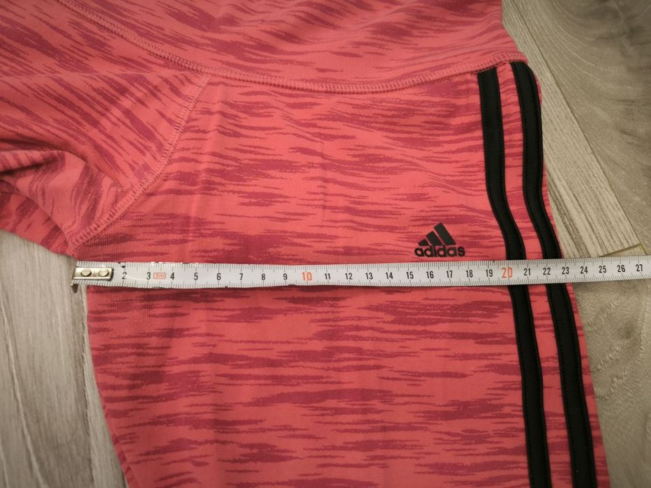 Piękne różowe legginsy Adidas XS