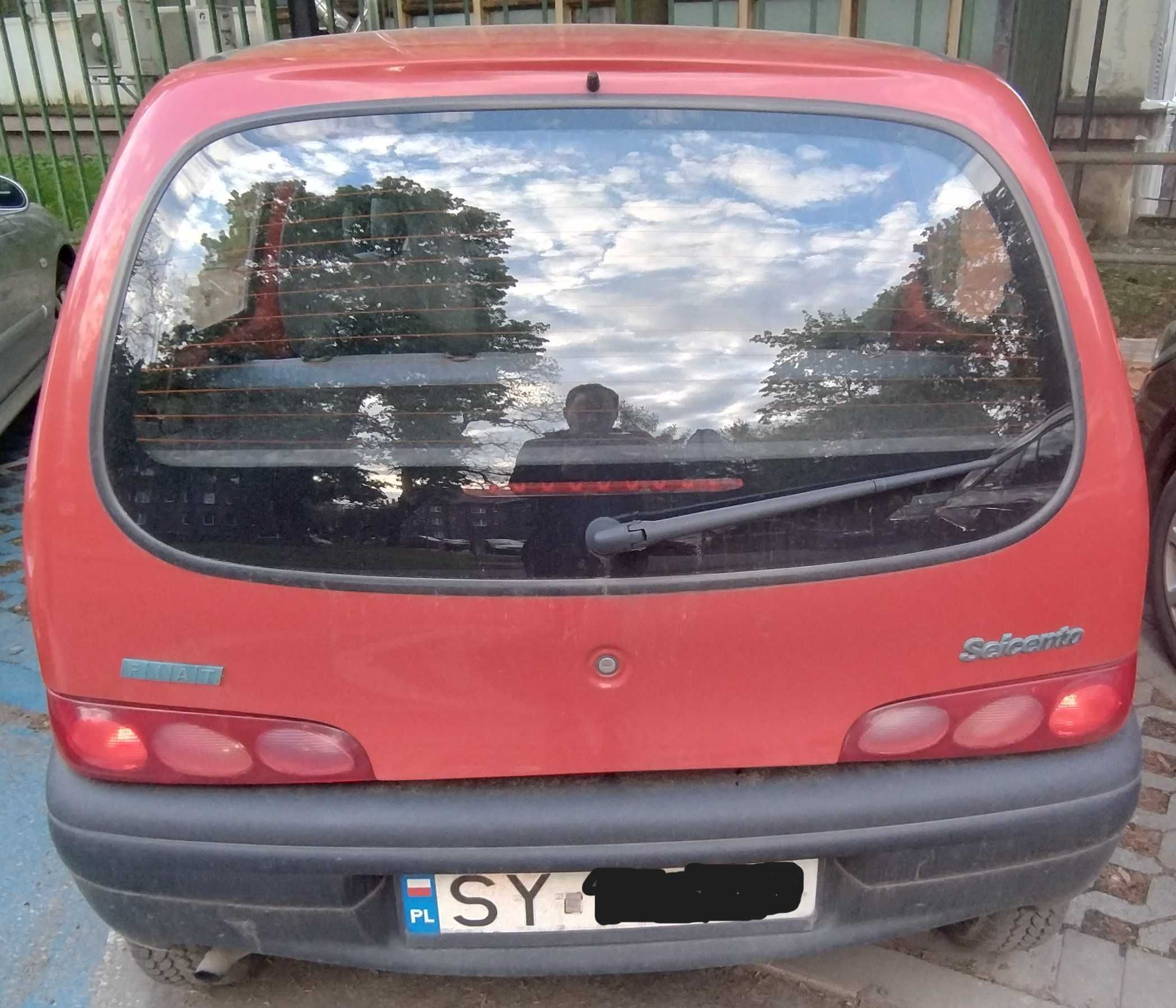 Fiat seicento 900 rocznik 2001, niski przebieg