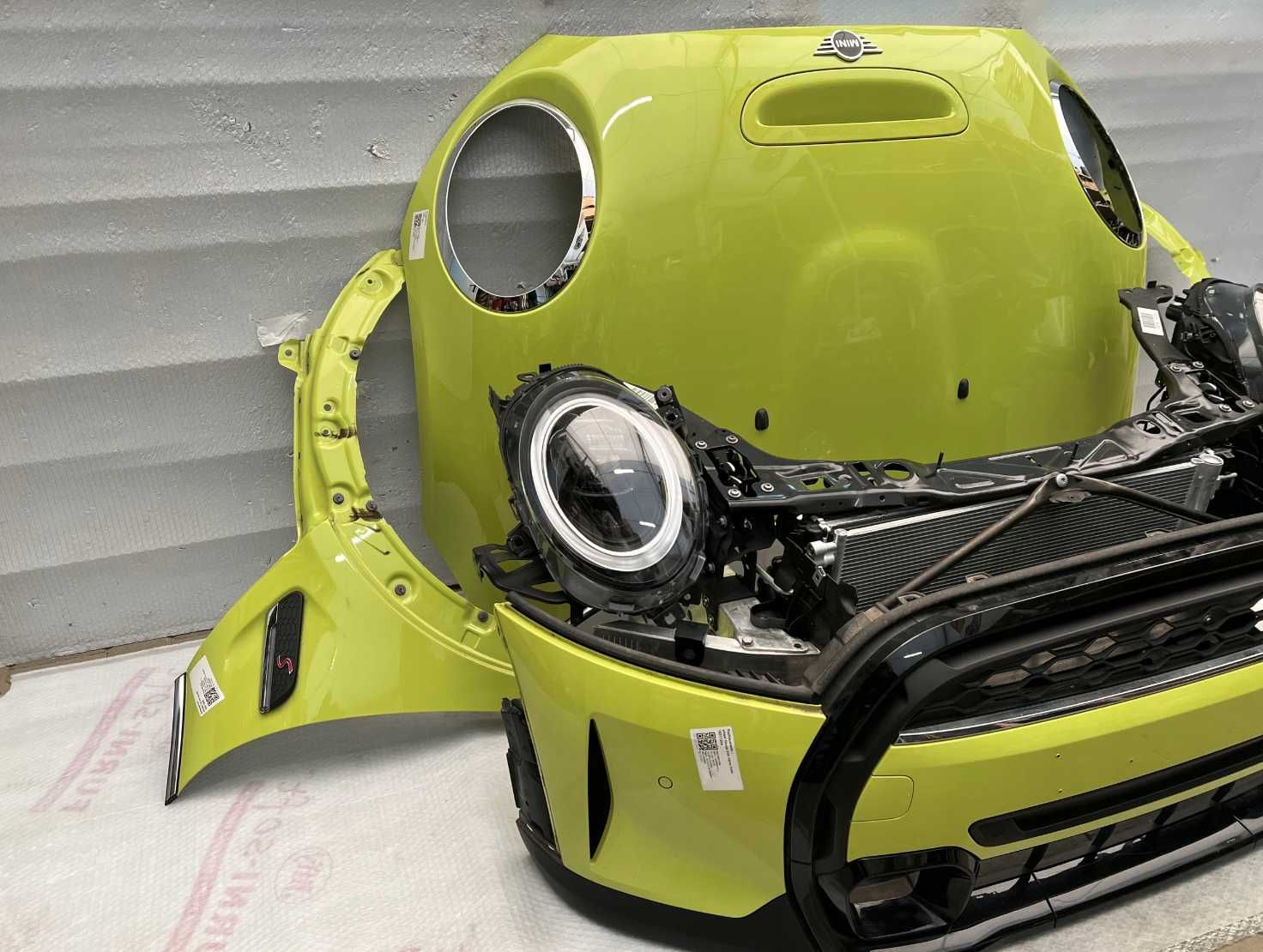 Разборка Mini Cooper F55 F56 F57 бампер передній