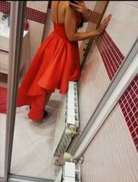 Sukienka Lou 34 xs czerwona wesele osiemnastka maxi księżniczka