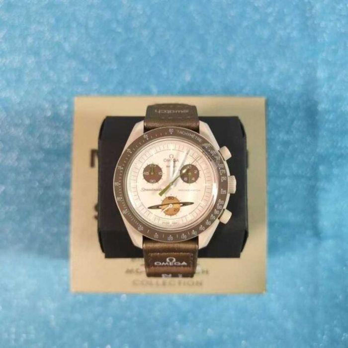 Omega x Swatch SO33T100 Saturn - Ekskluzywny Rok 2025