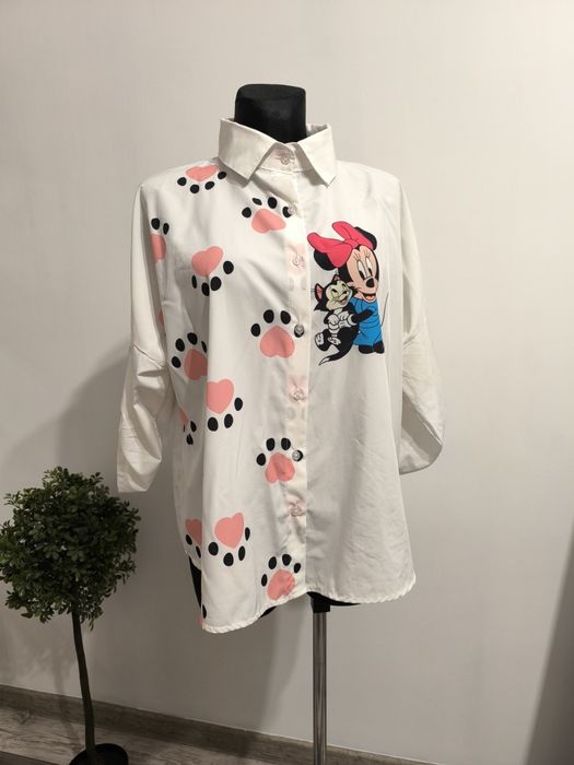 Koszula  Minnie mouse włoska produkcja oversize