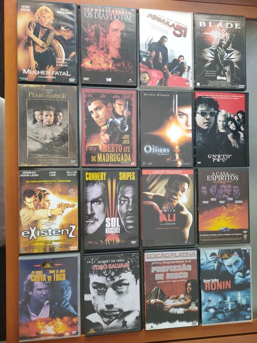 Vendo  Filmes e Concertos em DVD.