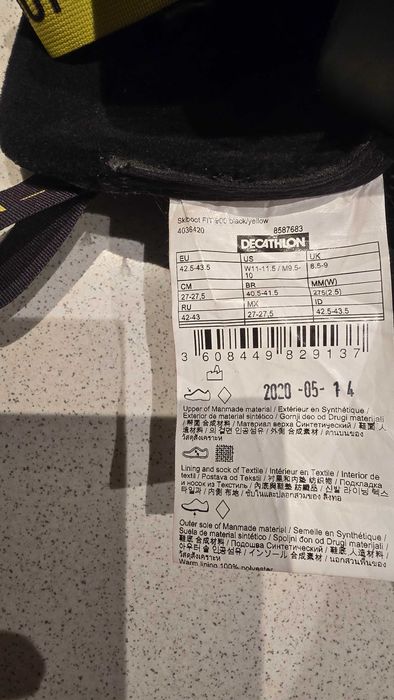 Buty narciarskie WEDZE PISTE 900, flex 110, roz,. 42.5-43.5 (27-27.5)