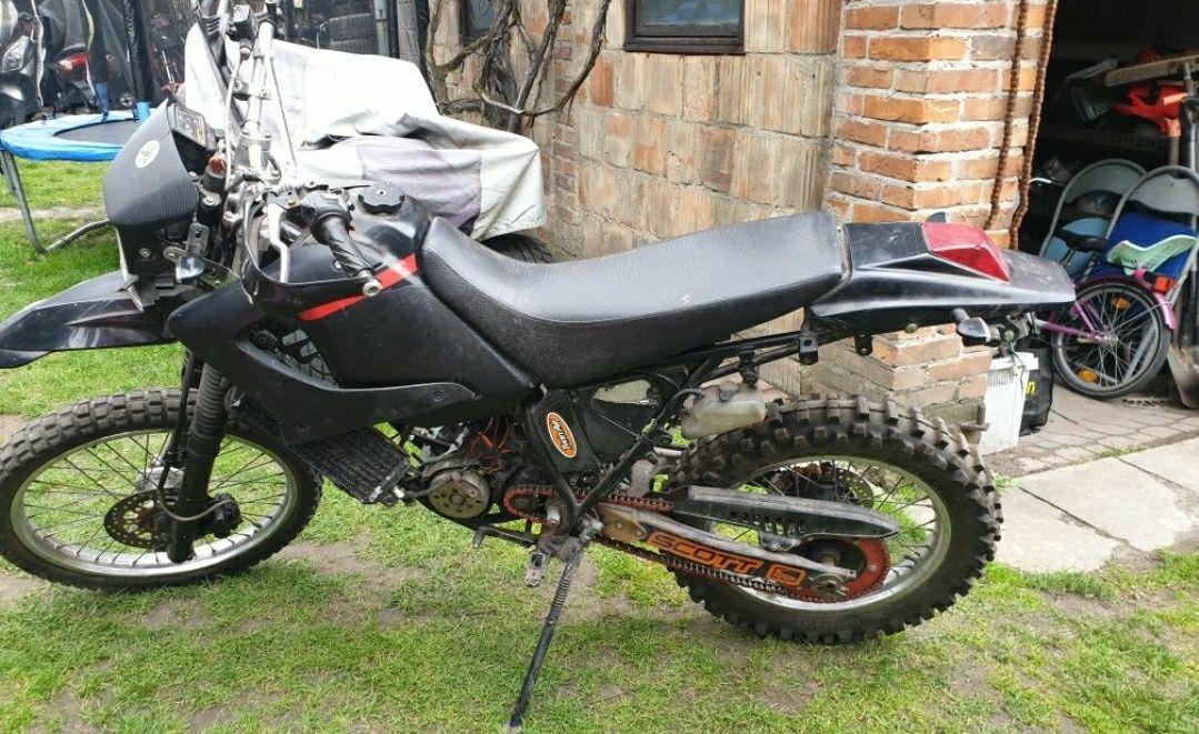 Yamaha DT 125 R X lagi, zawieszenie, koło, części, rama