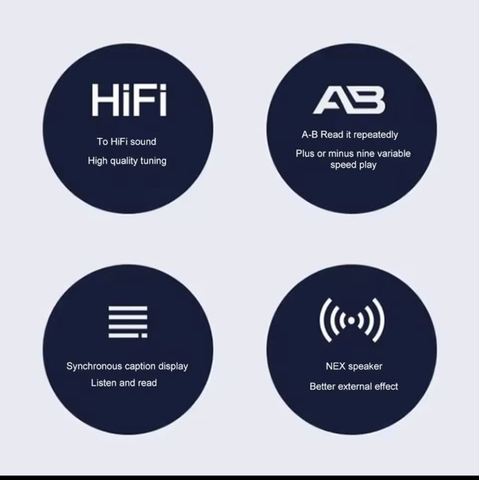 HI FI mp3 player 2.4 см екран