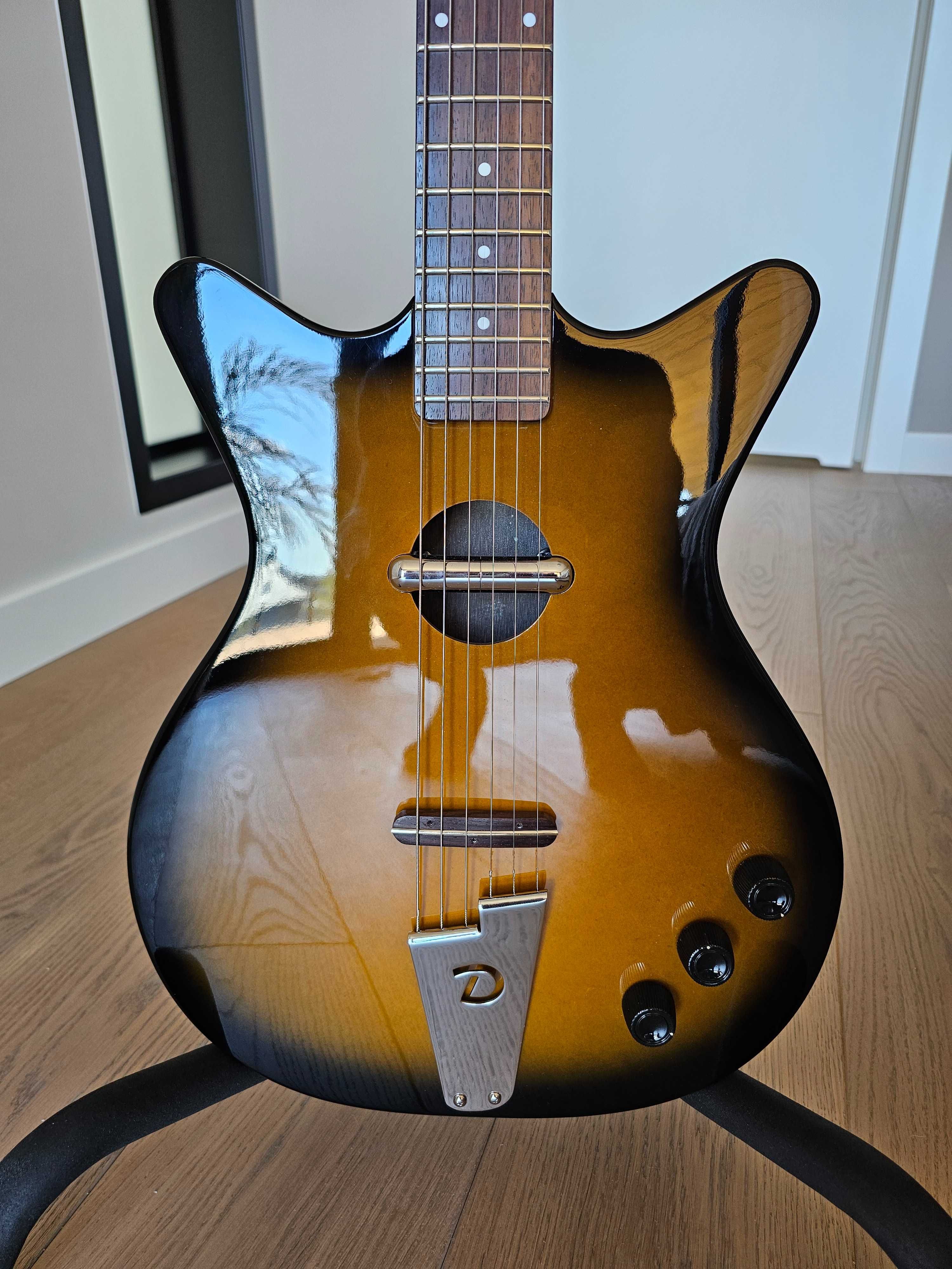 Gitara elektryczna Danelectro Convertible Hollow Body Tobacco Sunburst