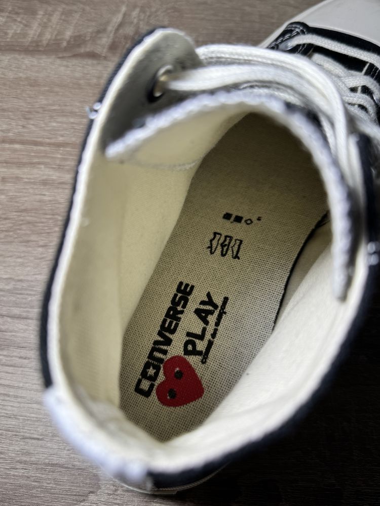 Converse Comme des Garçons Pretas
