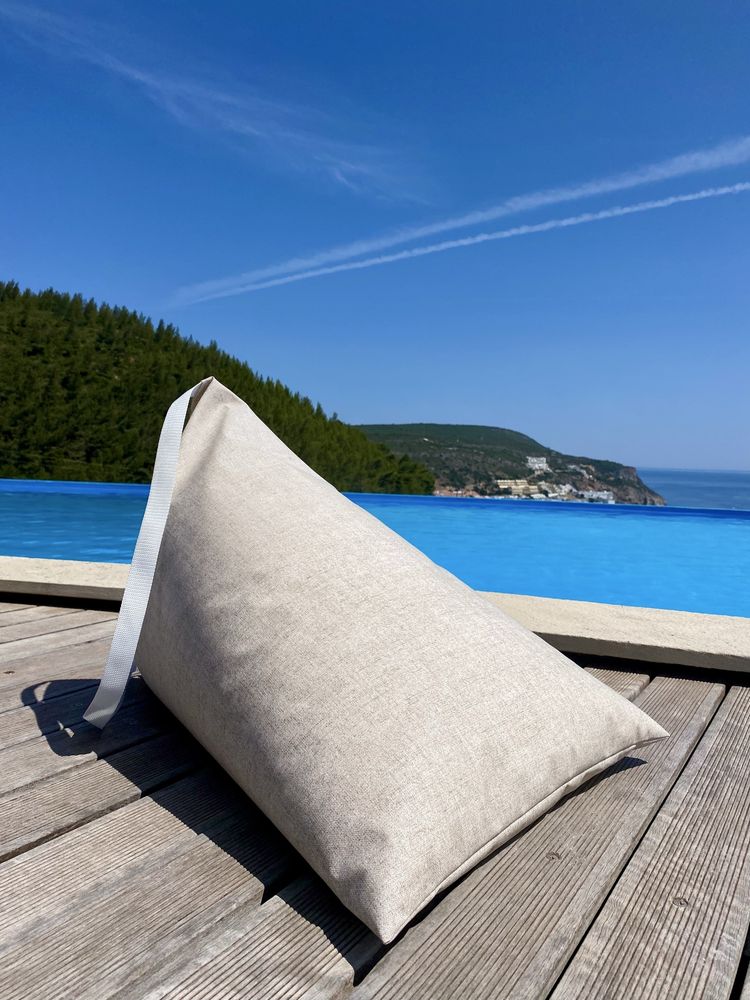Almofada / Puff de Praia, Piscina, Campo, Casa… - ENTREGA IMEDIATA