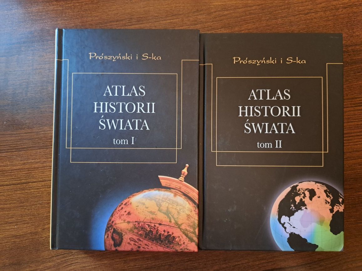Prószyński i ska Atlas historii swiata tomy 1 i 2