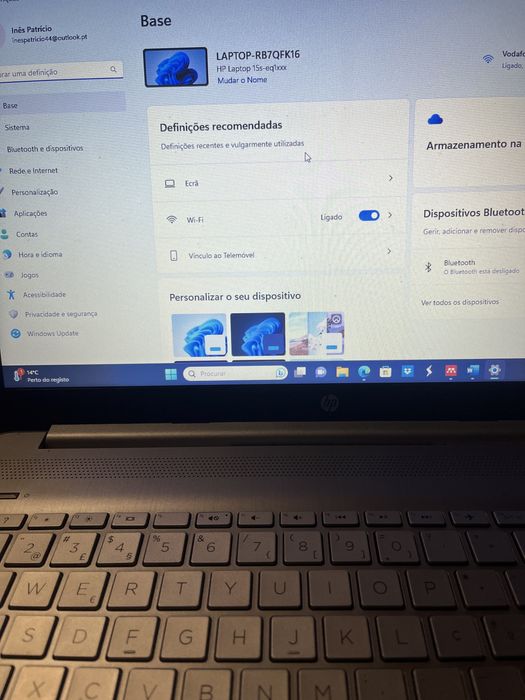 HP com alguns problemas