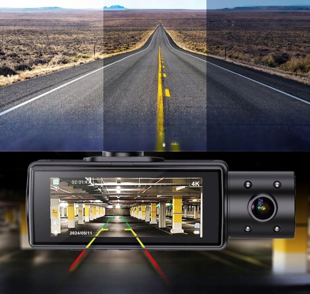 SHRINK LUCK 4K  X5 Wideorejestrator GPS Wi-Fi
