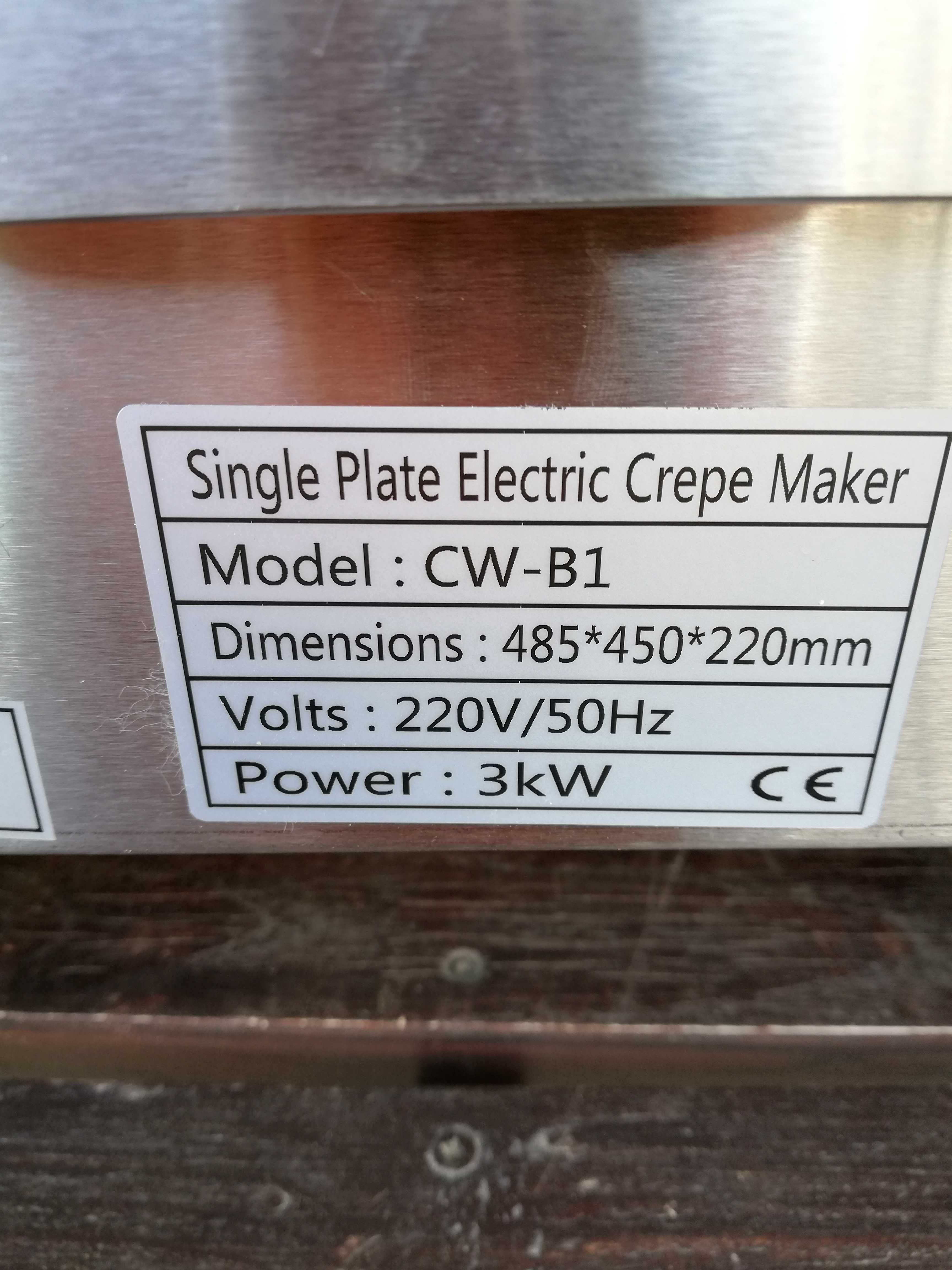 Komercyjna, profesjonalna naleśnikarka,kuchenka elektryczna