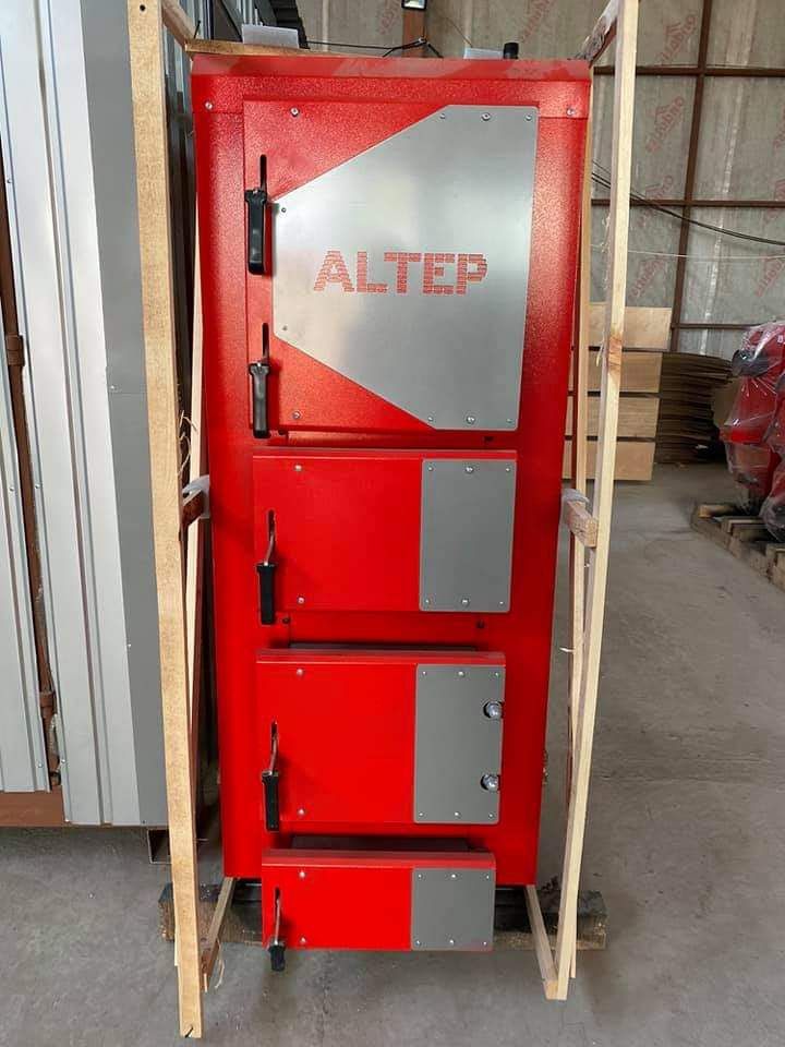 ‼️ Котел АЛЬТЕП Тривалого Горіння.Твердопаливний Котел ALTEP