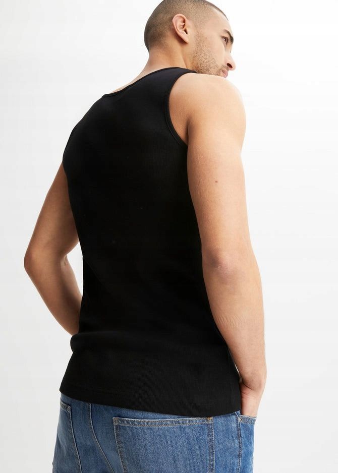 B.P.C topy męskie 2-pak prążkowane r.4XL