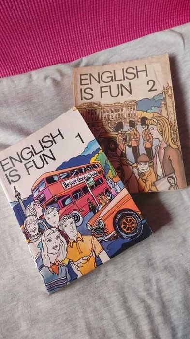 English is fun 1, 2 książki do nauki angielskiego podręcznik