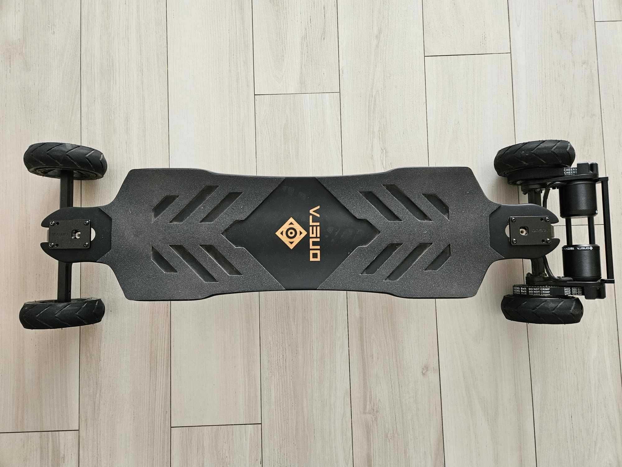 Longboard Deskorolka Elektryczna / ONSRA BLACK Carve 3 PRO / Gwarancja