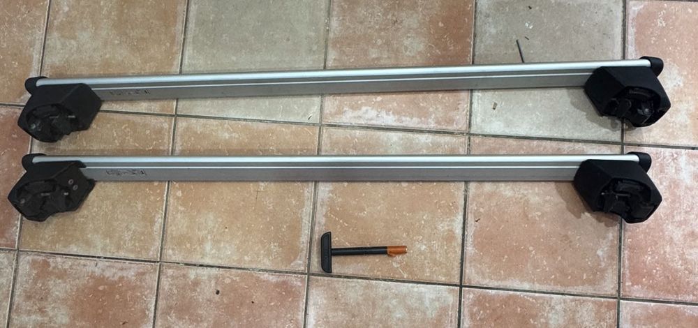 Barras tejadilho Audi Q5 com saco transporte originais