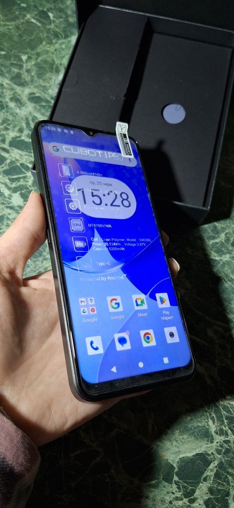 Cubot p80,8+8/256gb