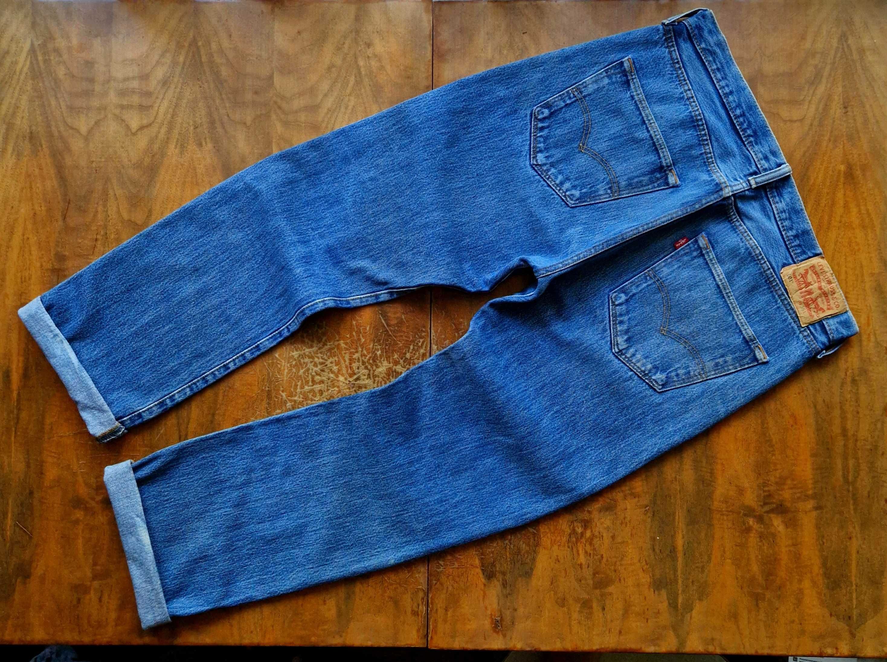 Джинсы ( Levis 501 ) размер W36-L32. Made in Pakistan!
