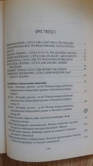 Matura pisanie język polski Płażewski jak napisać maturę