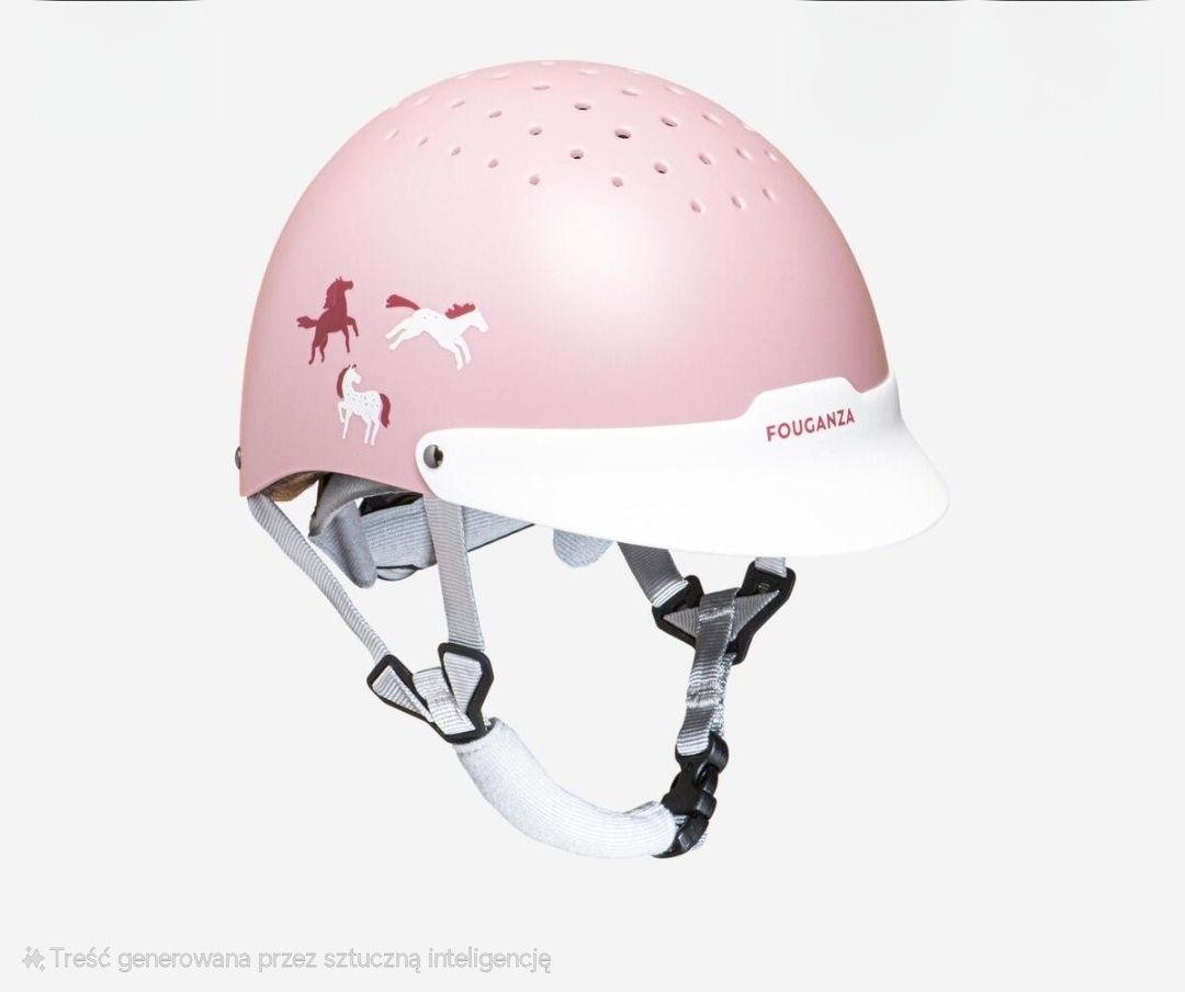 Kask jeździecki toczek Fouganza XS 48-52