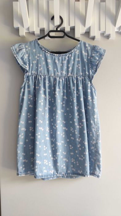 Bluzeczka/tunika niebieska rozm. 122