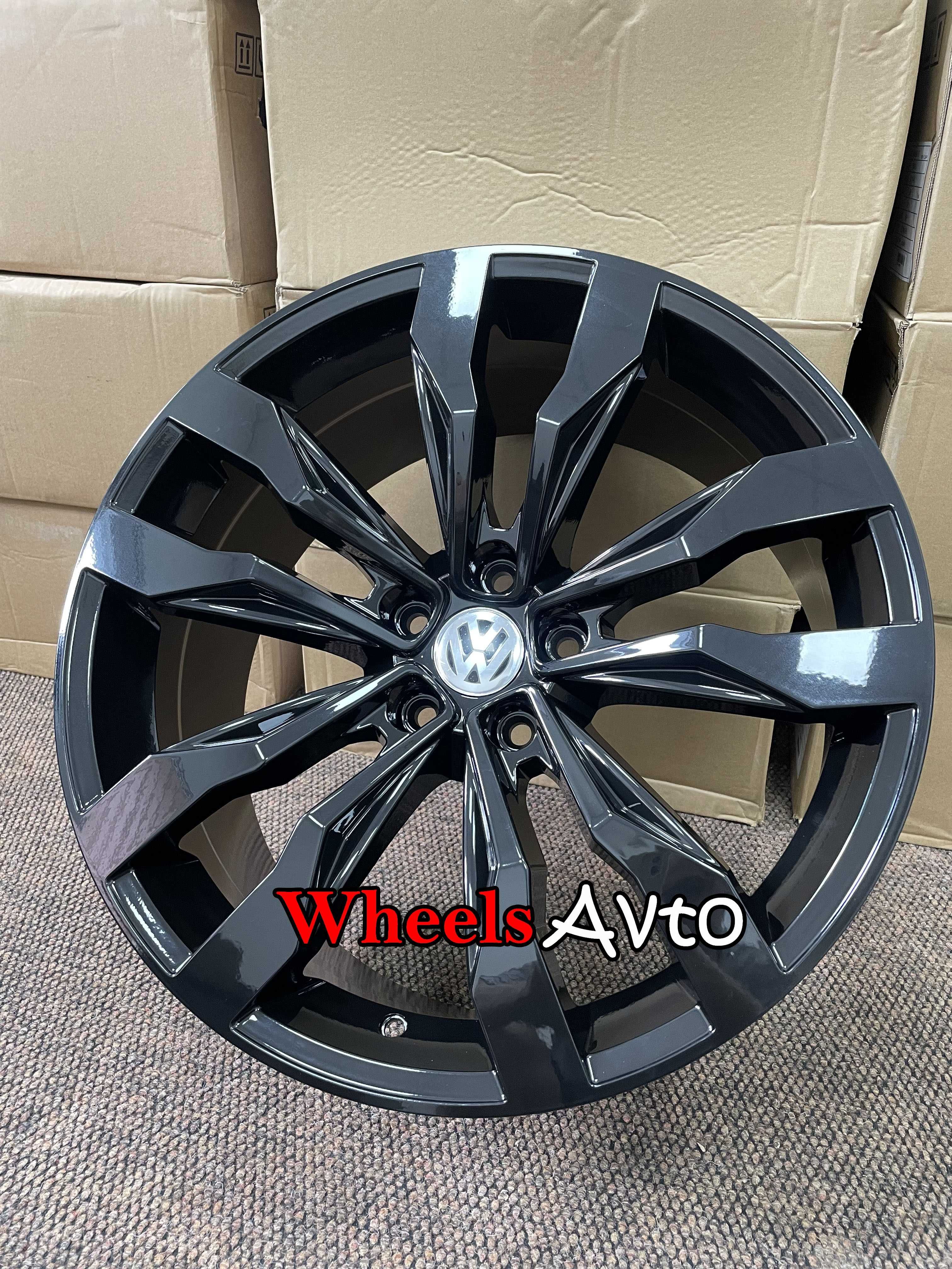 диски R21 5x112 Volkswagen Touareg Tiguan Atlas Audi Q7 чорні suzuka