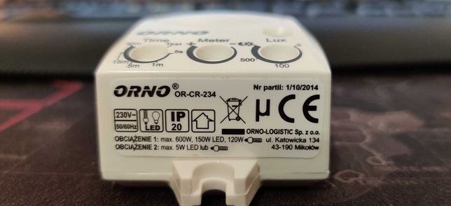 Mikrofalowy czujnik ruchu Orno OR-CR-234, czujka na ruch