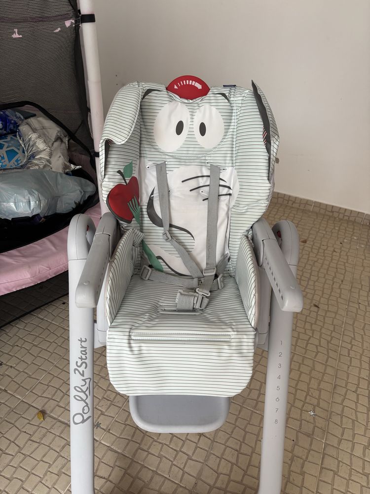 Cadeira Chicco Refeição Polly2Start