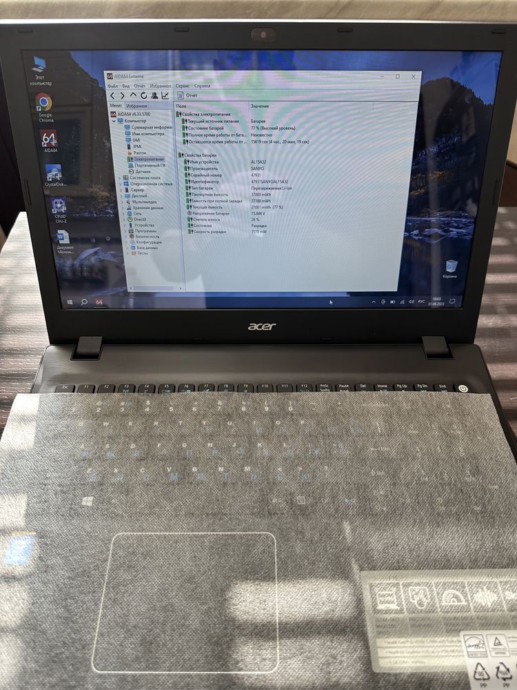 Acer Espire F15 Touch/i5-4200U/RAM 8GB/1000 GB HDD/HD Graphics 4400/