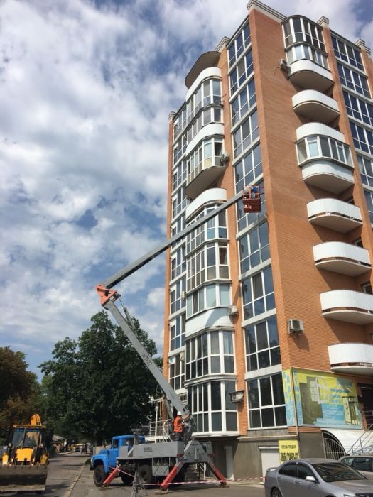 Автовышка АГП-22. Аренда авто вышки