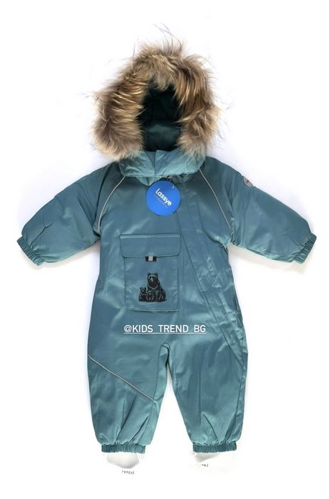 Зимовий термо комбінезон lassye, комбінезон для хлопчика, 74 см, 80 см