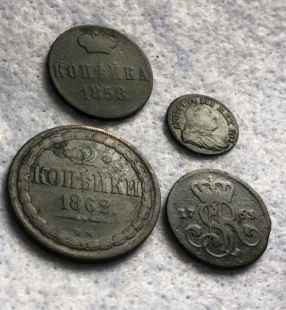 монети різні
