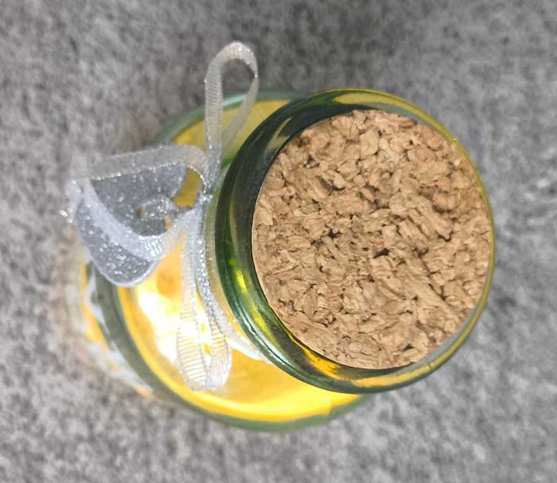 Szklana lampka led "Love You to the moon and back"