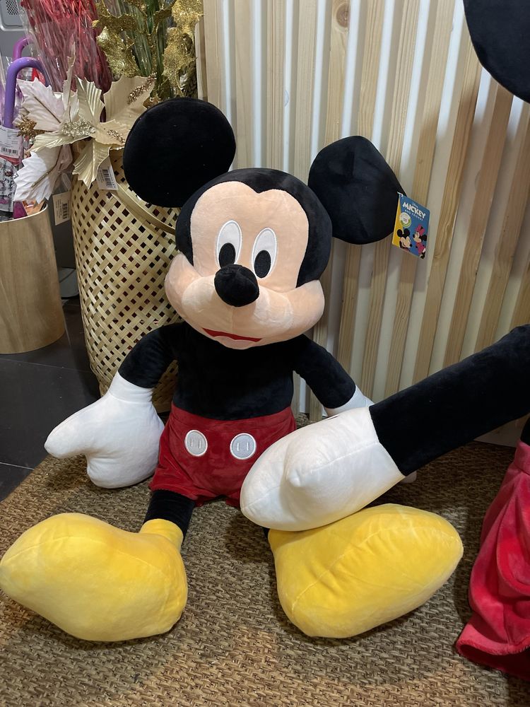 Peluche Mickey e minnie tamanho grande
