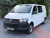 Volkswagen TRANSPORTER=T6=102KM=BRYGADÓWKA=6-OSÓB  oRyGiNaŁ /L2H1 / Klimatyzacja / LONG / Doka / 6 Osobowy / IMPORT