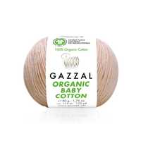 Włóczka Gazzal Organic Baby Cotton BAWEŁNA ORGANICZNA NIEMOWLĄCA (442)