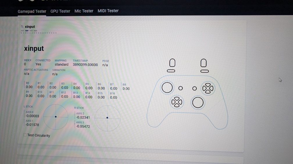 Comando Xbox série + 4 pilhas e carregador