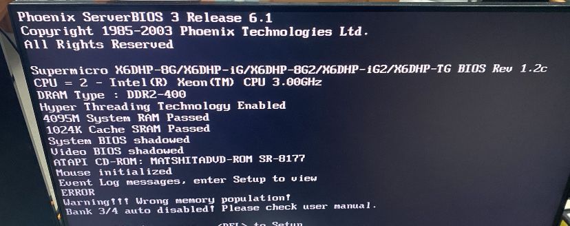 сервер від Supermicro, модель SuperServer 6014P-82.