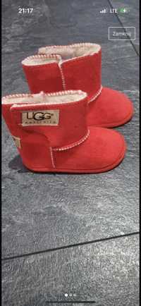 Ugg czerwone dzieciece