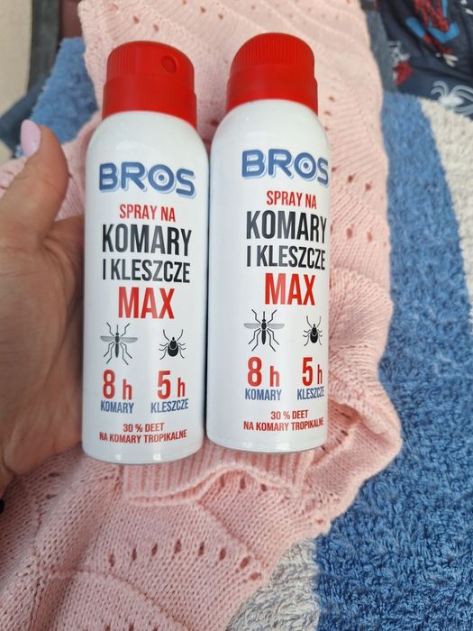 Bros spray na komary i kleszcze 2szt