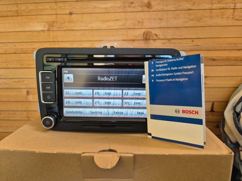 Fabrycznie NOWE radio VW RCD 510 Bosch Golf Passat Tiguan Eos Touran