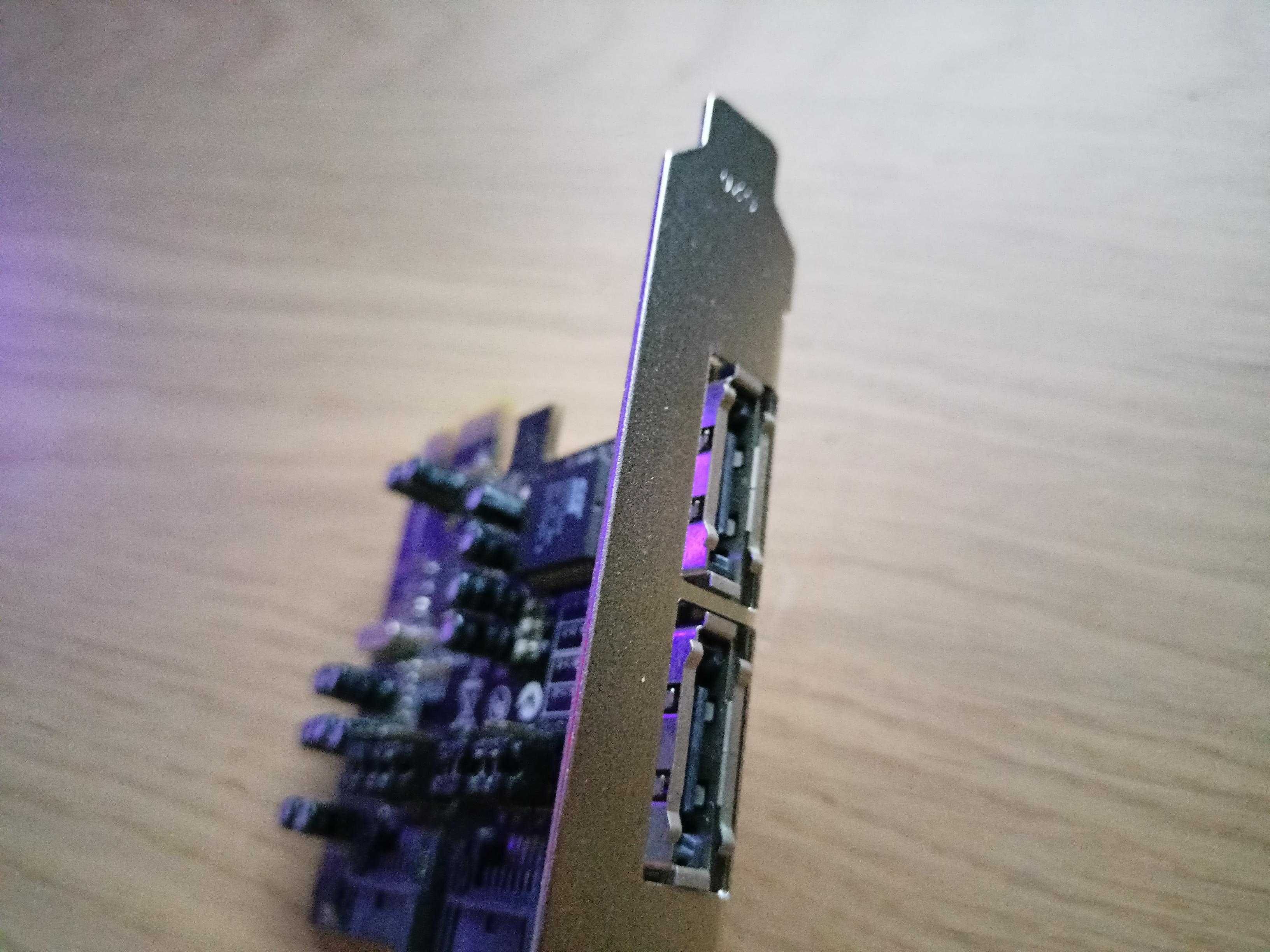 Adapter PCI-e z SATA II na eSATA II